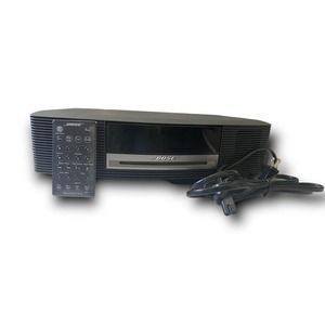 Bose Wave Music System CD Player AM/FM Radio w Bluetooth Adapter AWRCC1 (Black)